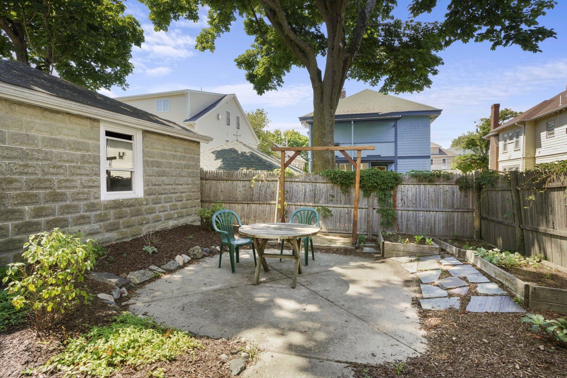 74 Amsden St basement patio