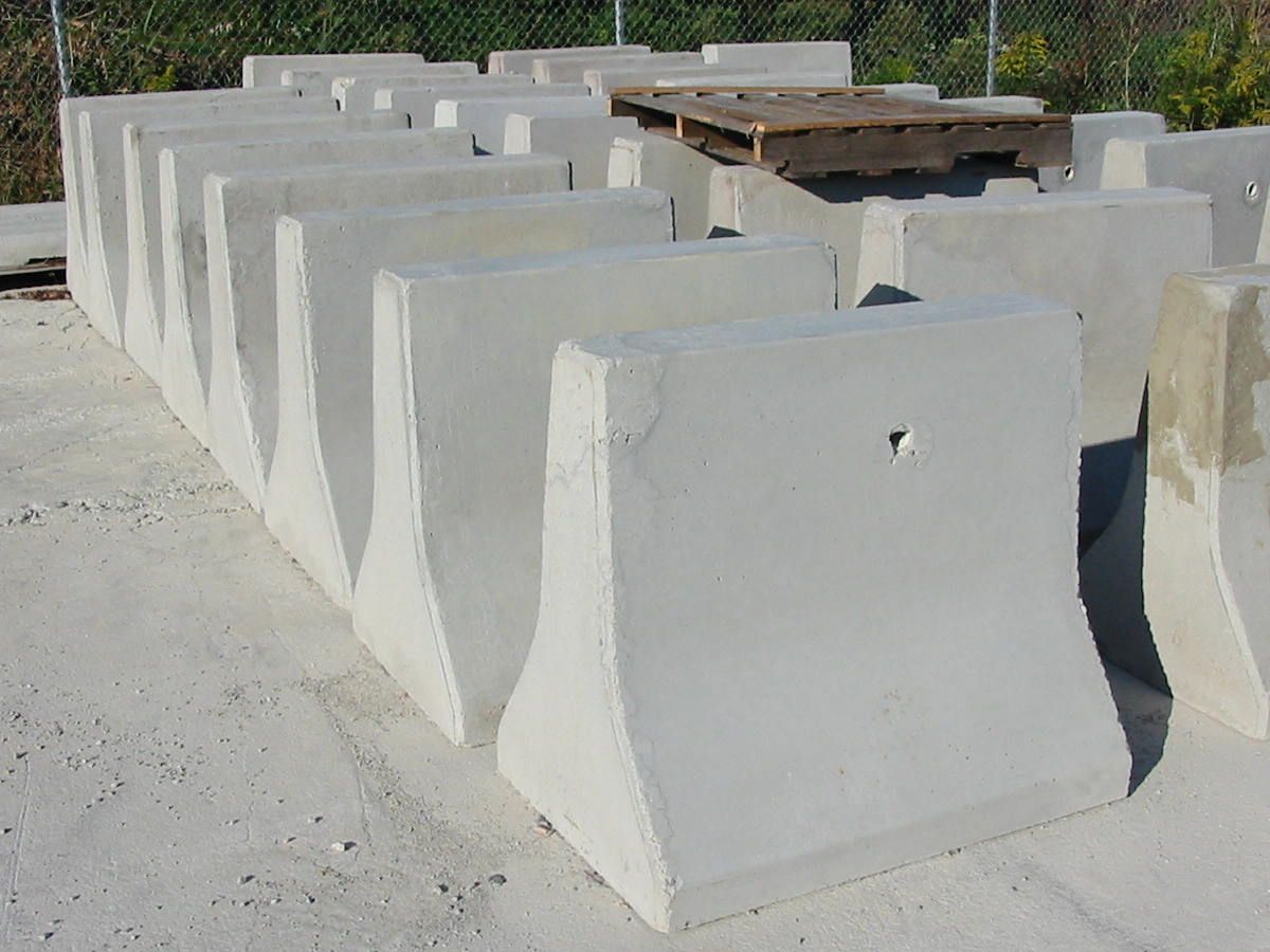 Parking Blocks - Precast Median Barriers, Parking Blocks, and Retaining Walls in Hanover, PA