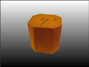 Hex Sponge Clean-out Cube — Environmentally safe release agent in Hanover, PA