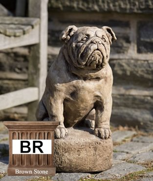 Garden Sculpture  — Bull Dog Statue in Hanover, PA