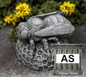Stone Garden Decor — Honey Bee Sculpture in Hanover, PA