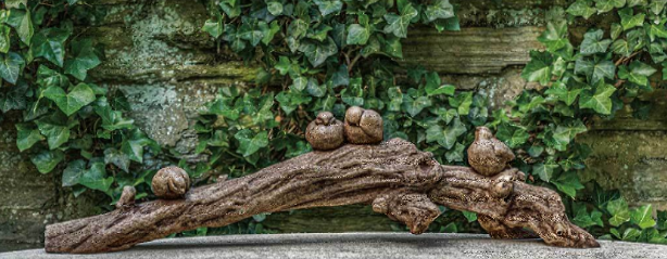 Stone birds Statue —  Birds on Branch - Statue in Hanover, PA