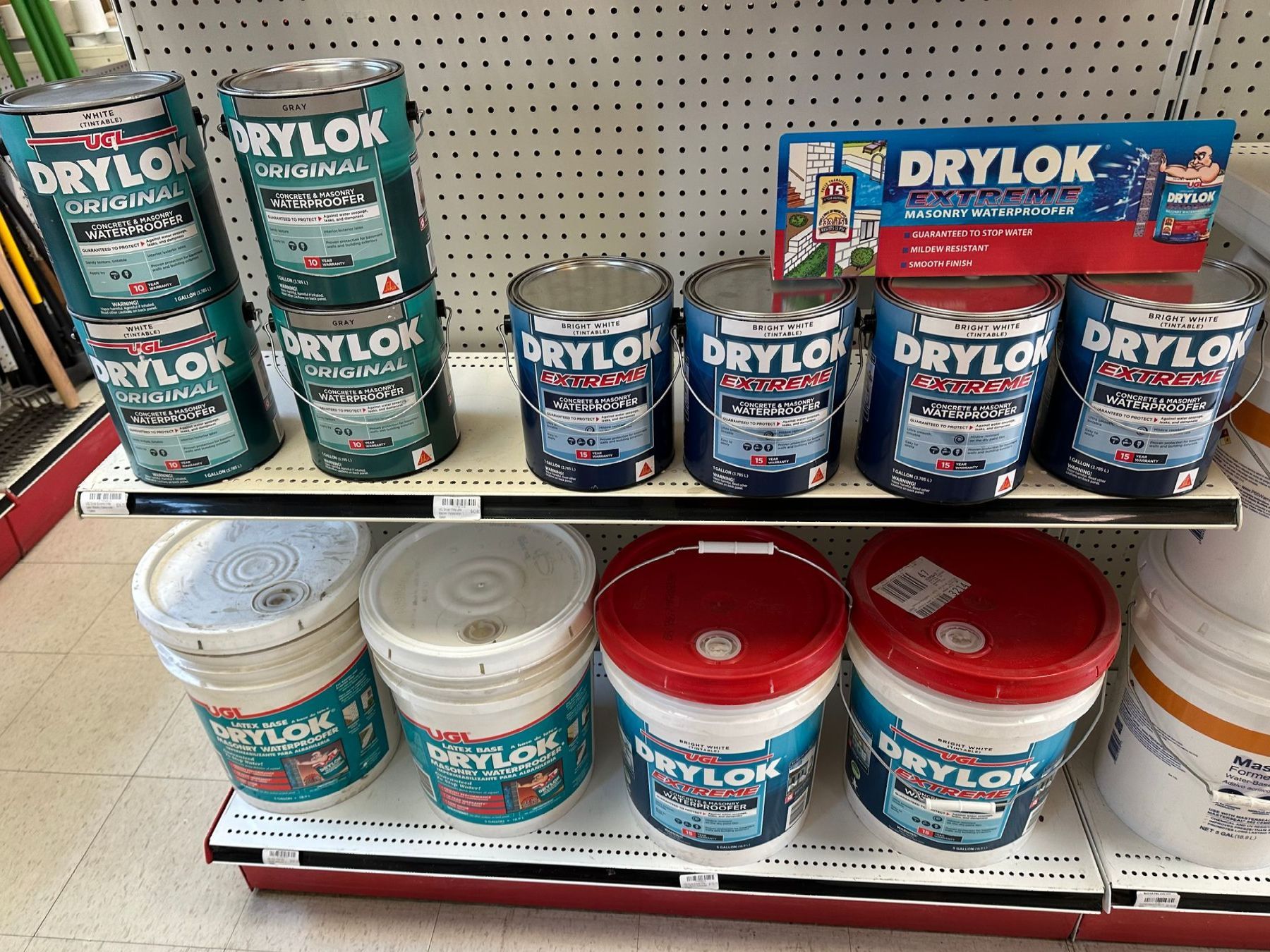 Water Proofing Products - Drylok - Building Materials in Hanover, PA