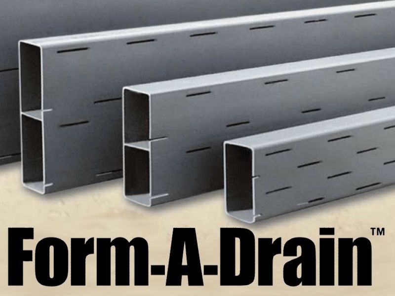 Drainage Products - Form-a-Drain, Deckodrain, Waterhog -  in Hanover, PA