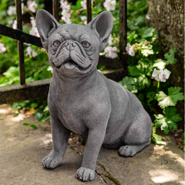 Lawn Dog — Stone Frenchie Dog - in Hanover, PA