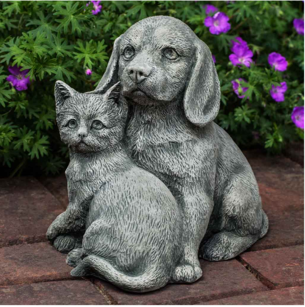 Garden Art — Cat and Dog Sculpture in Hanover, PA