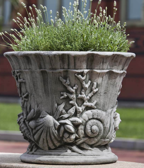 Urn Planter Near Me — Aged Limestone Moreland Urn Planter in Hanover, PA