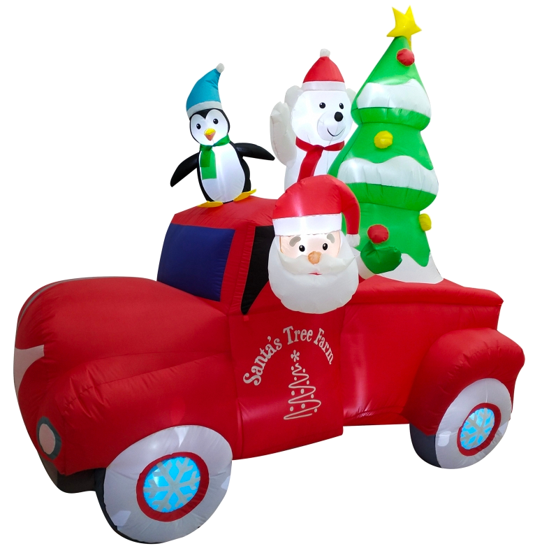 Santa Truck Inflatable - Hanover, PA