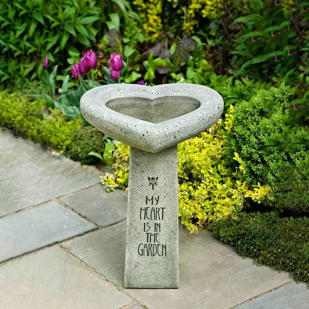 Bird Bath For Sale — Heart In Garden Bath in Hanover, PA