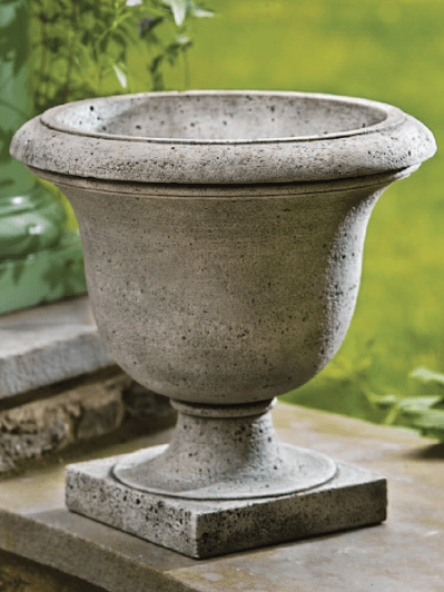Medium Urn Planter — Rustic Litchfield Urn Planter in Hanover, PA