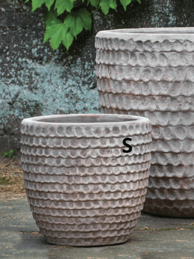 Small Planters For Outside — Small Terra Cotta Dimple Planter in Hanover, PA