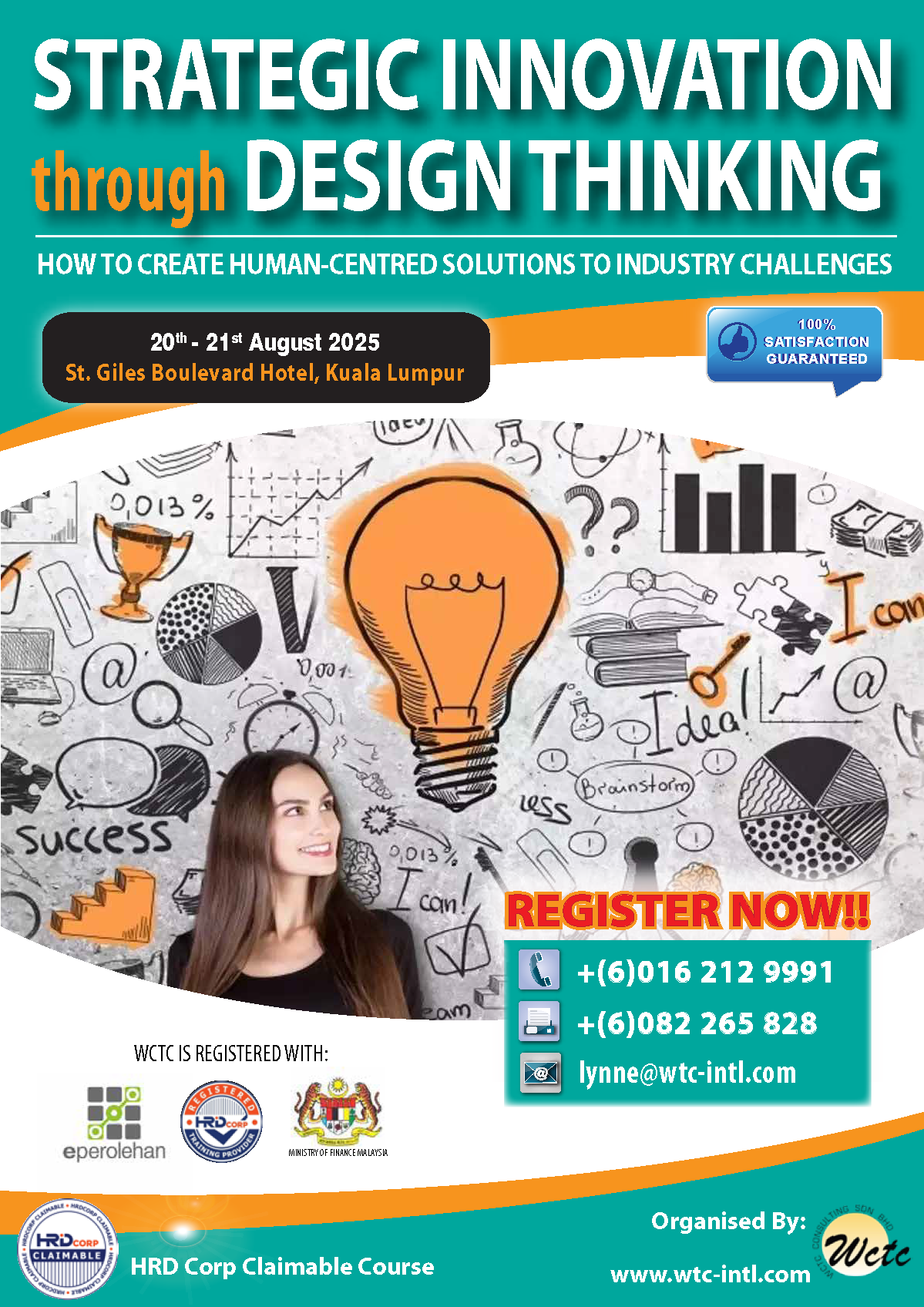 Master design thinking to solve complex problems, spark innovation, and align strategy with user needs in this practical course.