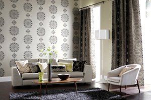 wallpapering and upholstery