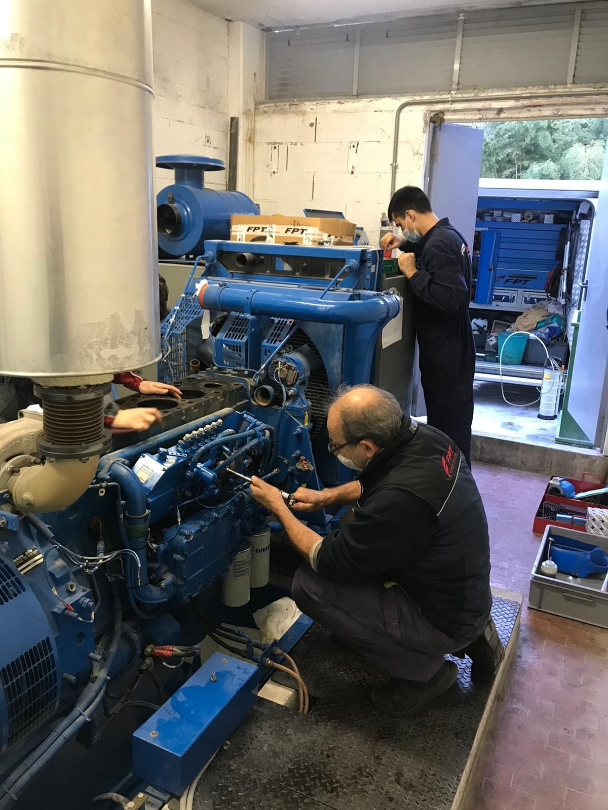 Manutenzione motori nautici