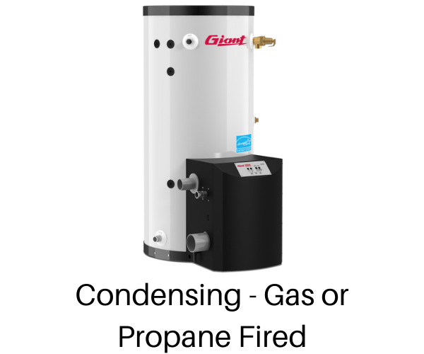 Giant Condensing - Gas or Propane Fired
