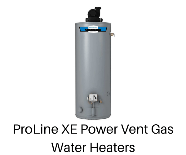 John Wood ProLine XE Power Vent Gas Water Heaters
