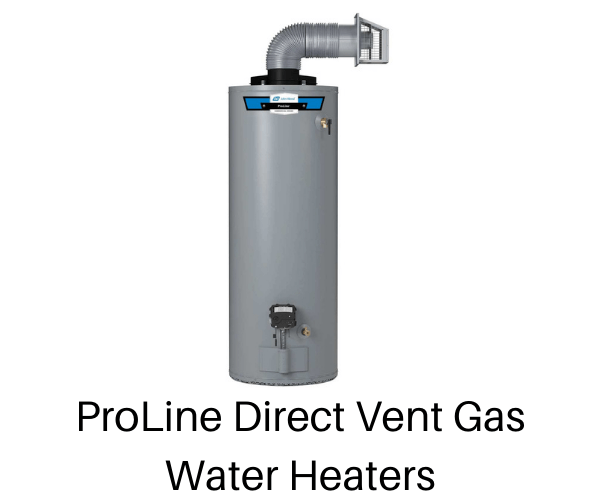 John Wood ProLine Direct Vent Gas Water Heaters