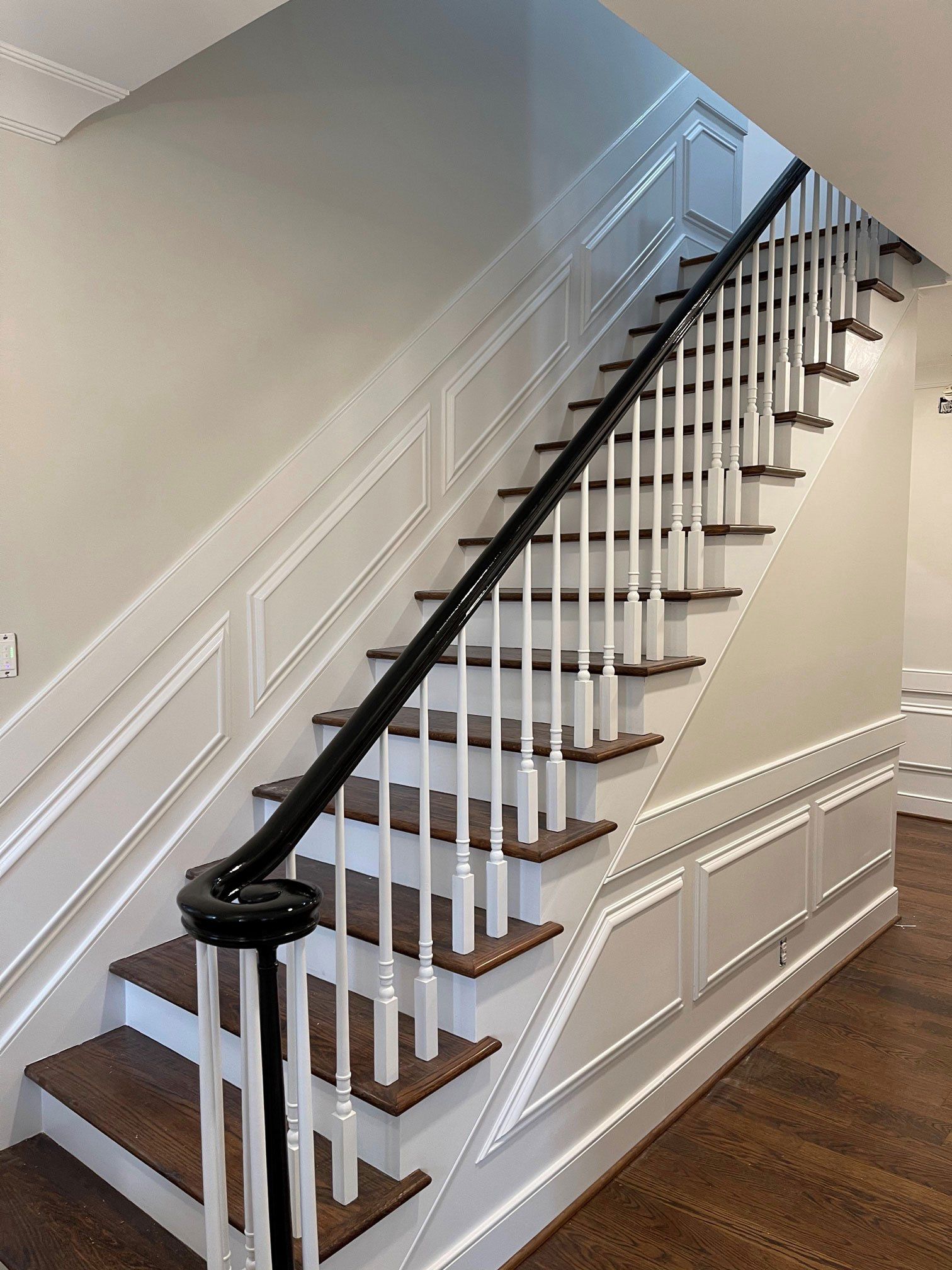 Newly Painted Stairs — Lexington, KY — Hardin Painting Company