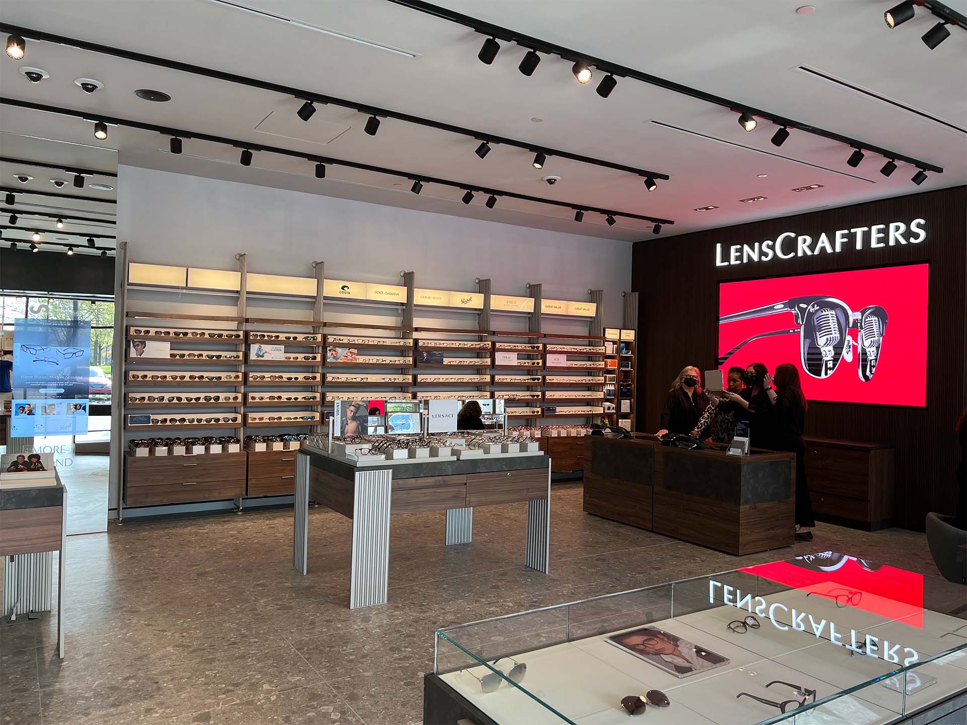 Inside LensCraft Store — Lexington, KY — Hardin Painting Company