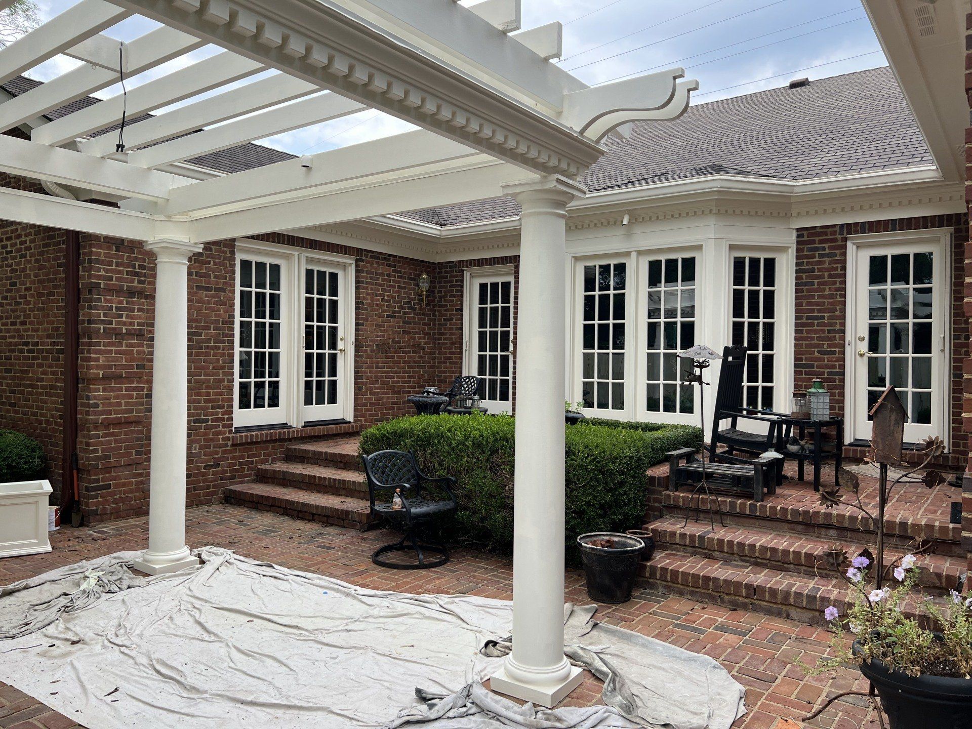 House with Gazebo — Lexington, KY — Hardin Painting Company
