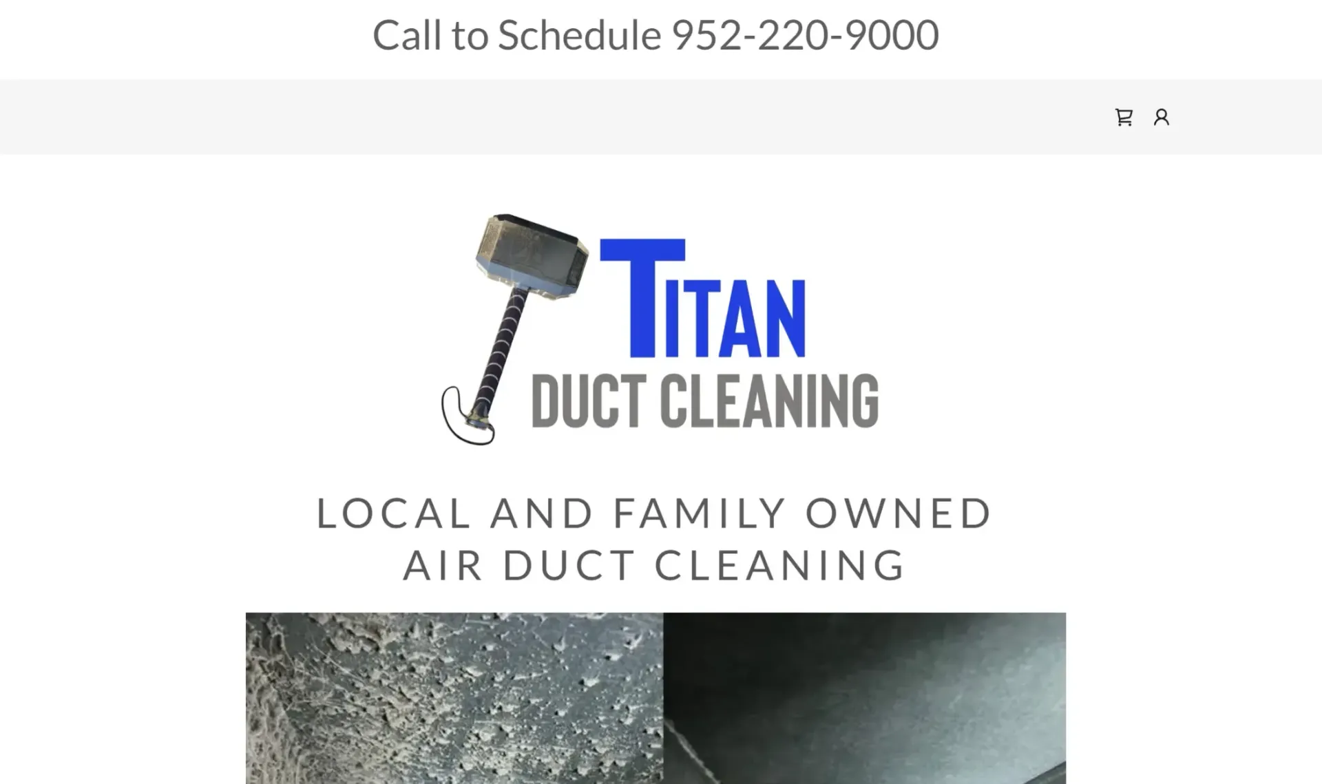 Titan duct cleaning is a local and family owned air duct cleaning company.