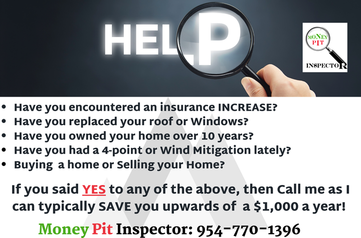 Money pit inspector advertisement