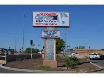 Company Billboard— Auto Body Collision Repair in Phoenix, AZ