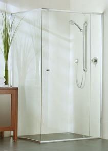 View of shower door