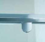 view of the frame for a glass door