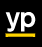 The word yp is written in white on a black background with a yellow stripe.