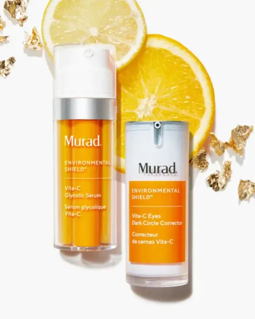 Murad Via-C Environmental Shield Serum and dark Eyes Corrector
