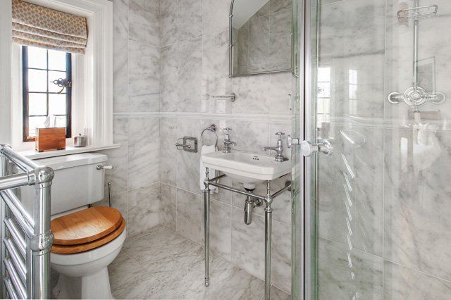 Complete marble bathroom