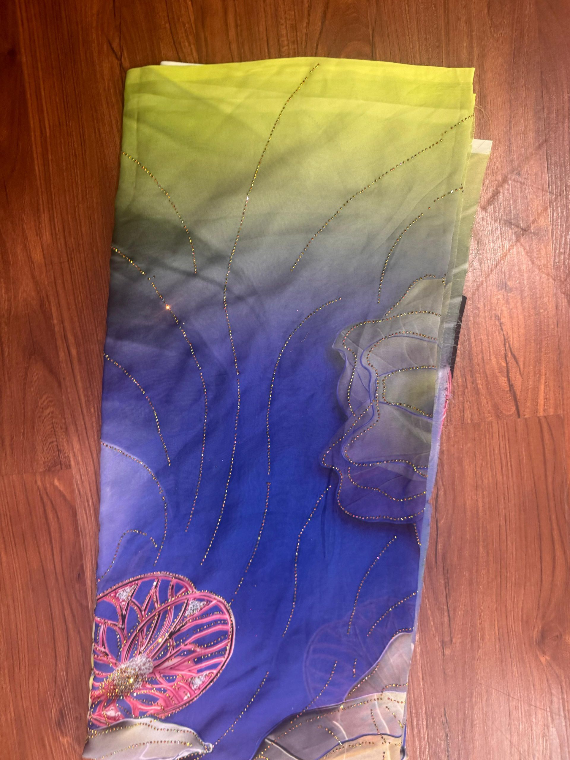 Budra Mushakel Rabit Blue Light Green Pink