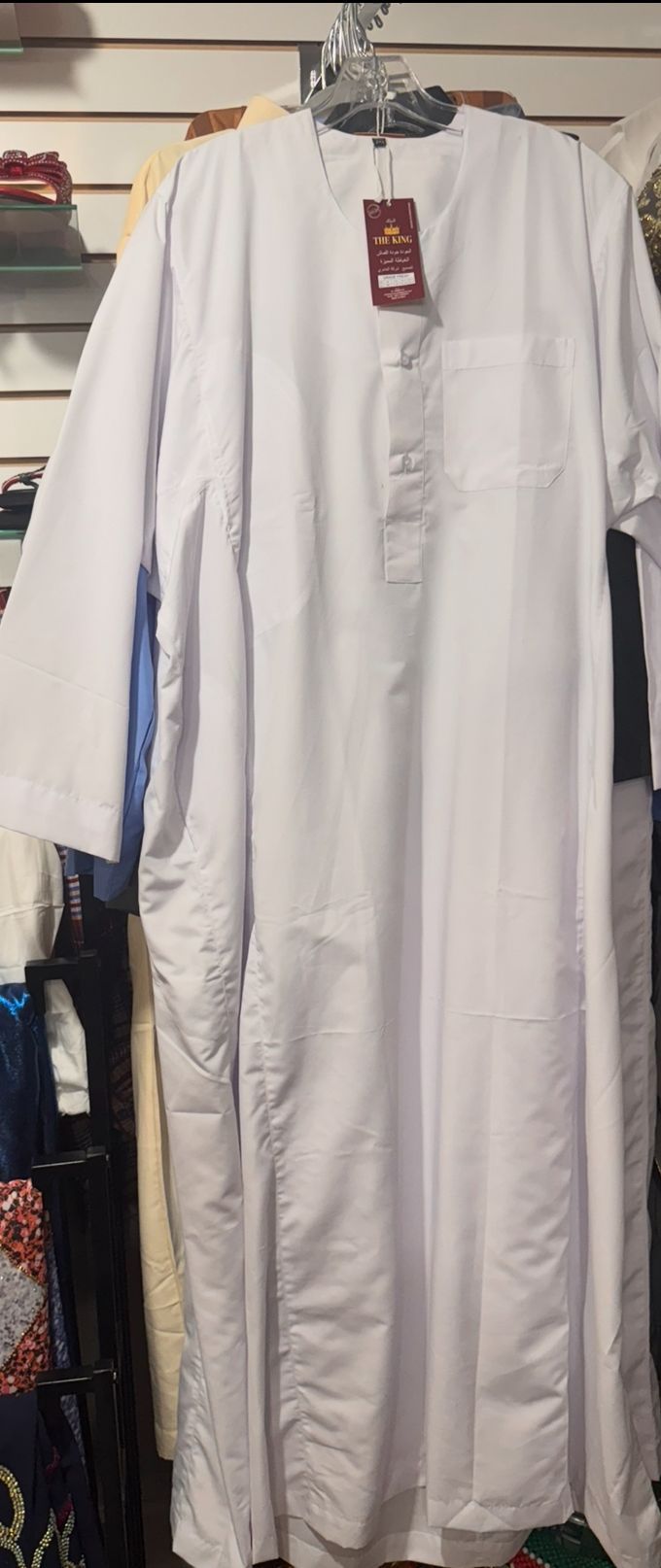 South Sudanese Traditional White Jalabia