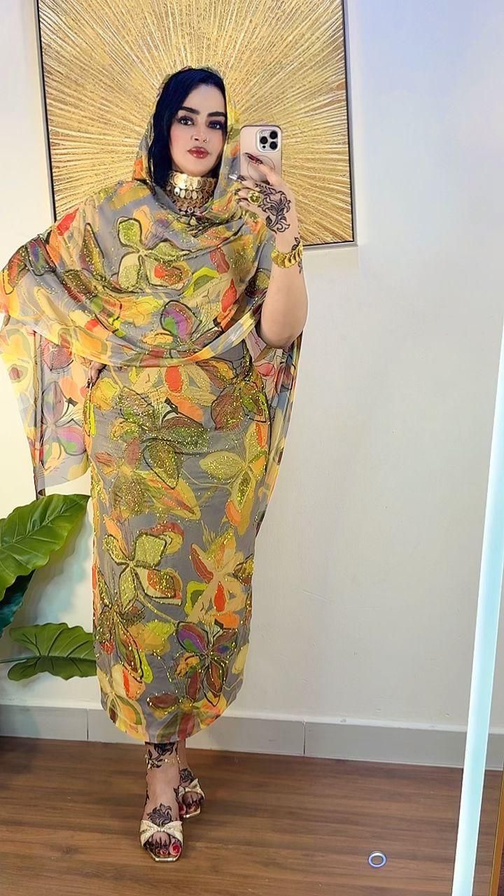 Total Mushakel Rabit Grey Yellow