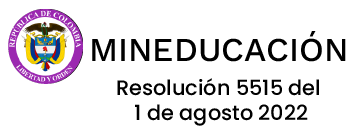 Logo of MINEDUCACIÓN with the text 