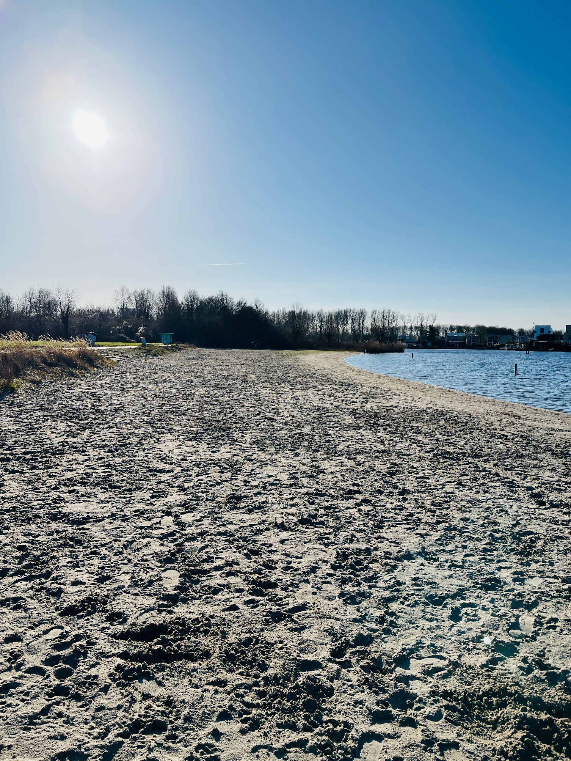 Onze week: Een beetje lente in huis, wandelen, oliebollen bakken en naar het strand