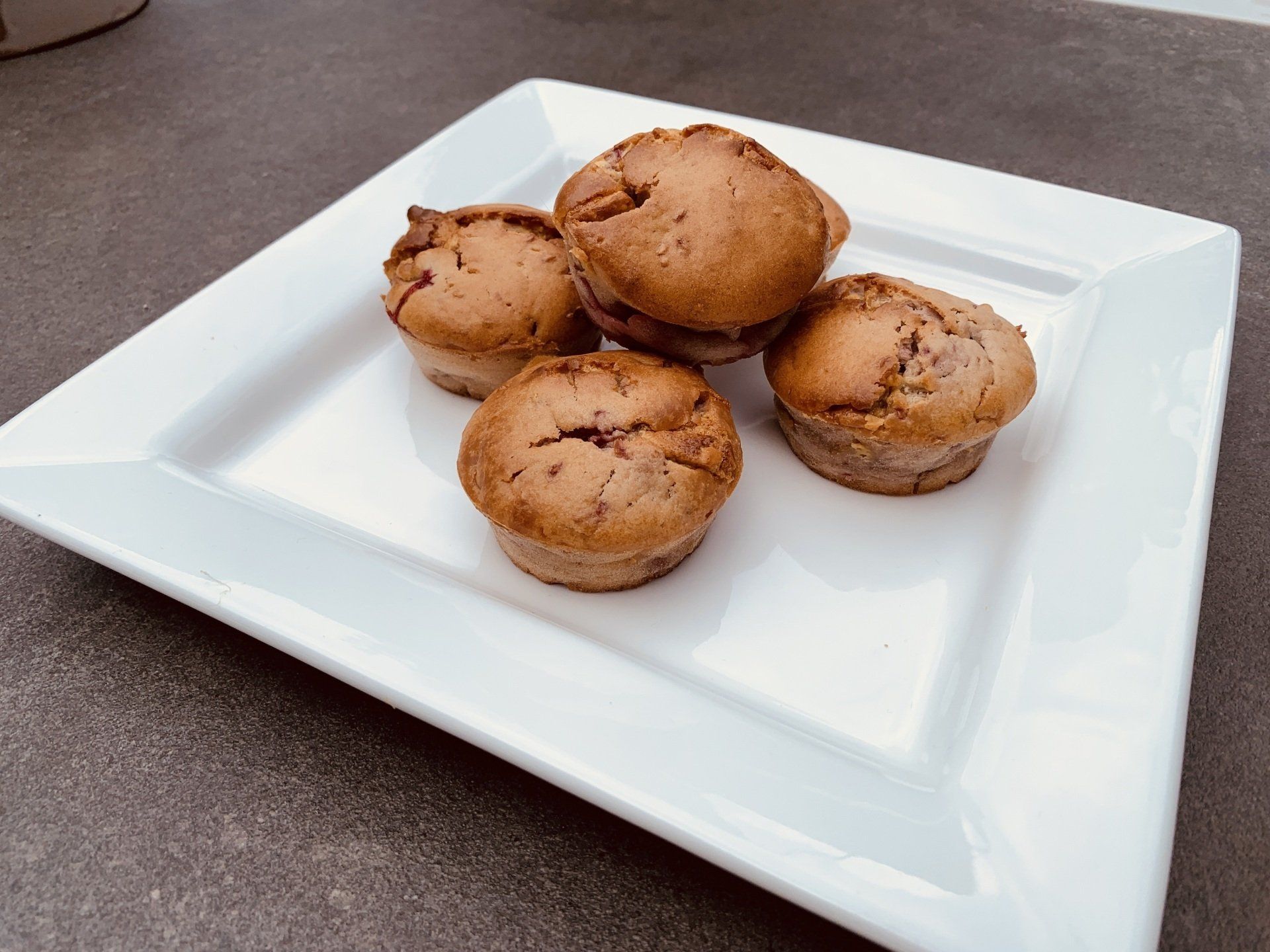 Recept; Muffins met frambozen en witte chocolade