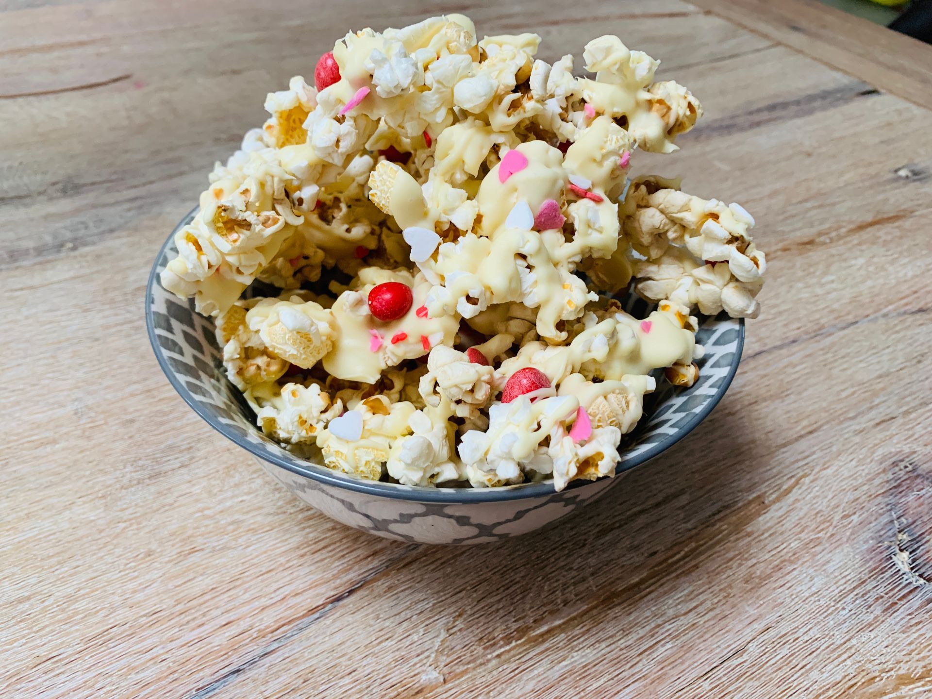 Recept; Valentijnsdag popcorn 🍿