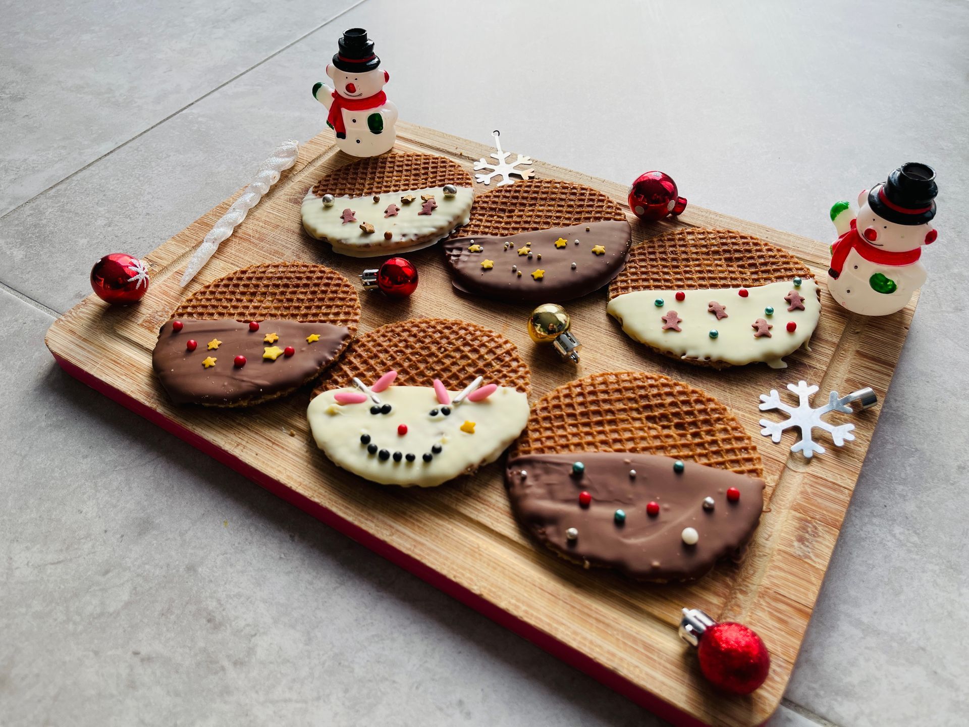 Recept: Kerst stroopwafels