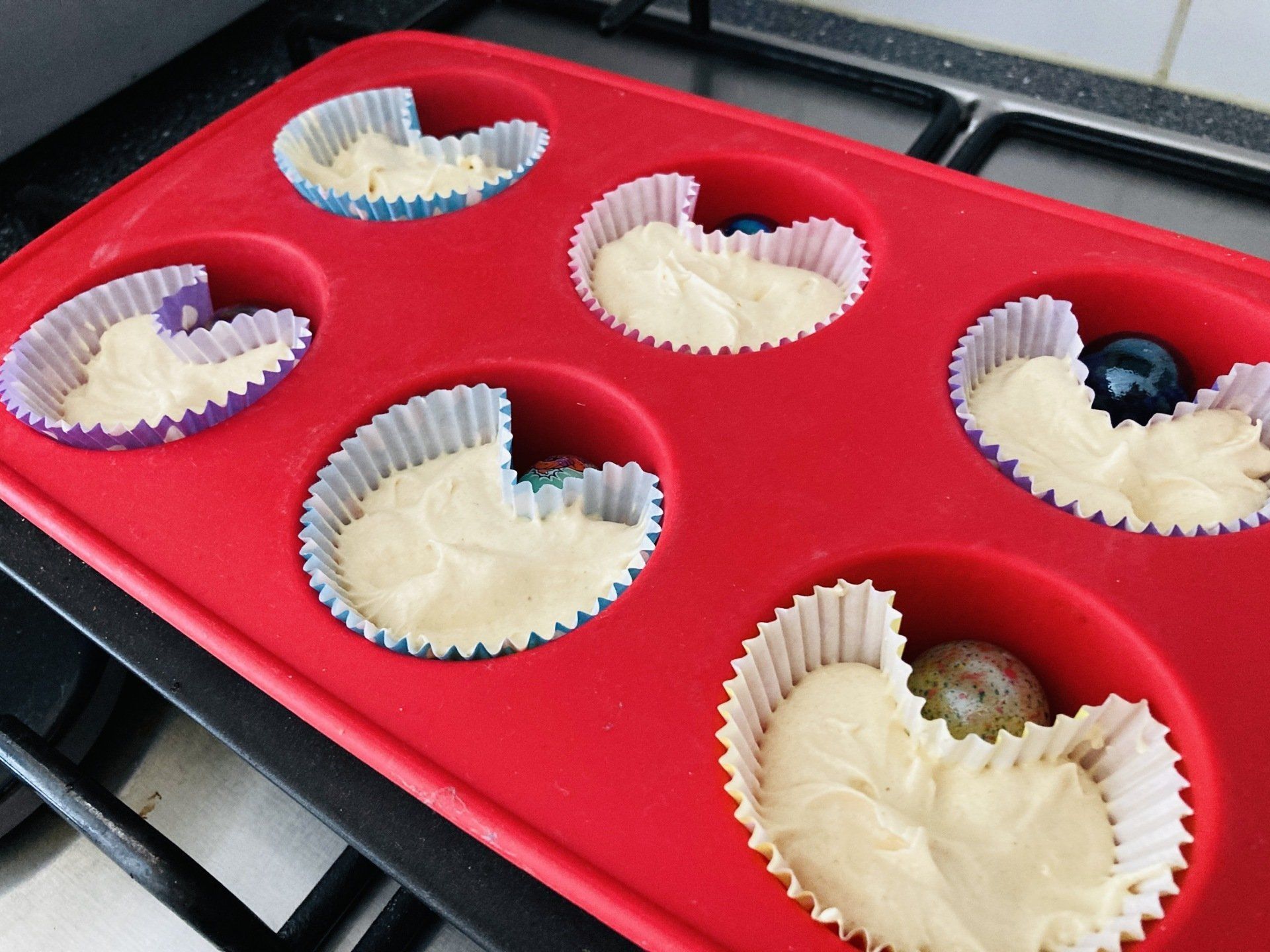 Teken Beeldhouwwerk Serena Recept; Vanille cupcakes in de vorm van een hartje ❤️