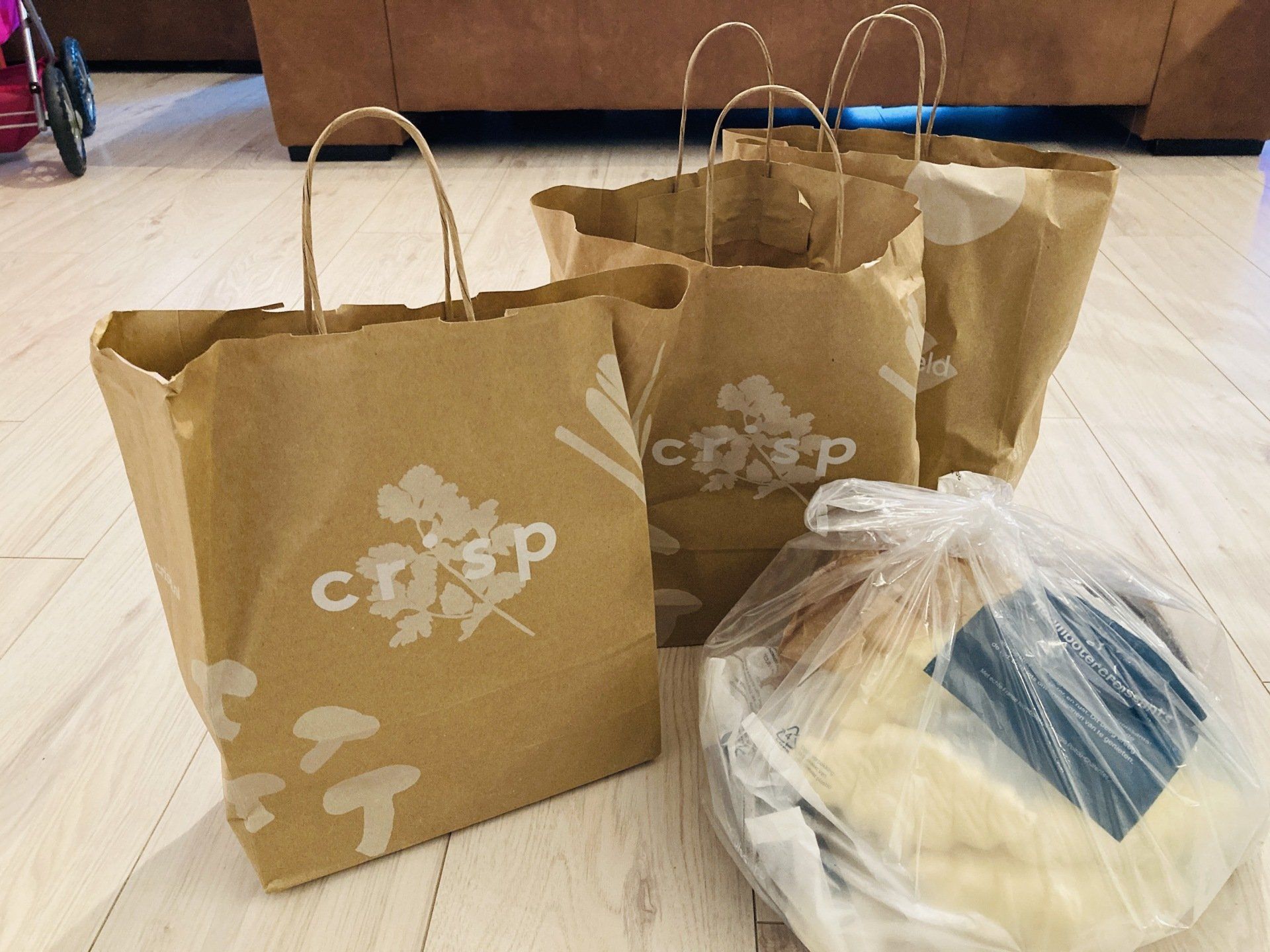 Onze boodschappen van Crisp, Shoplog en review