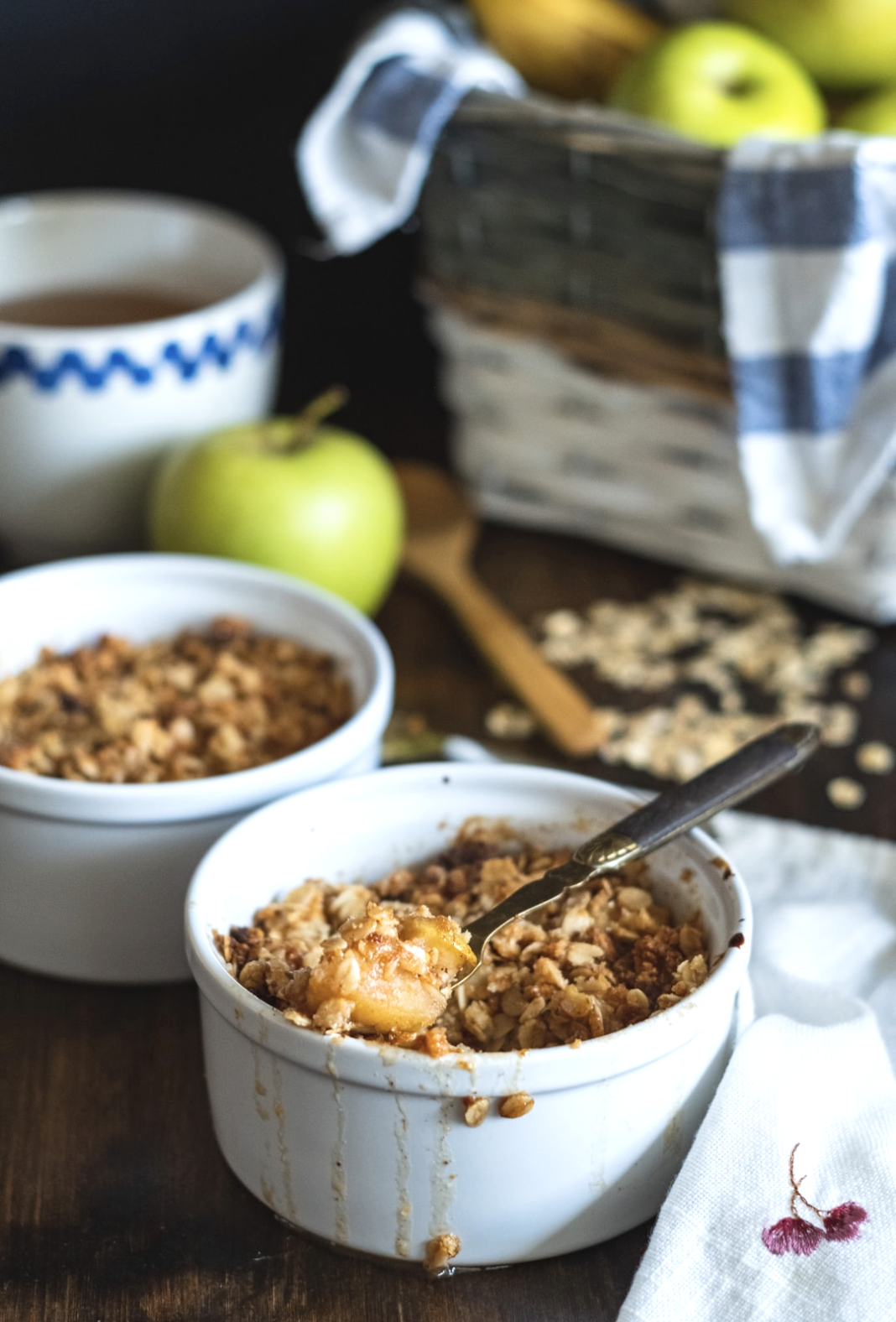 Recept; Apple crumble