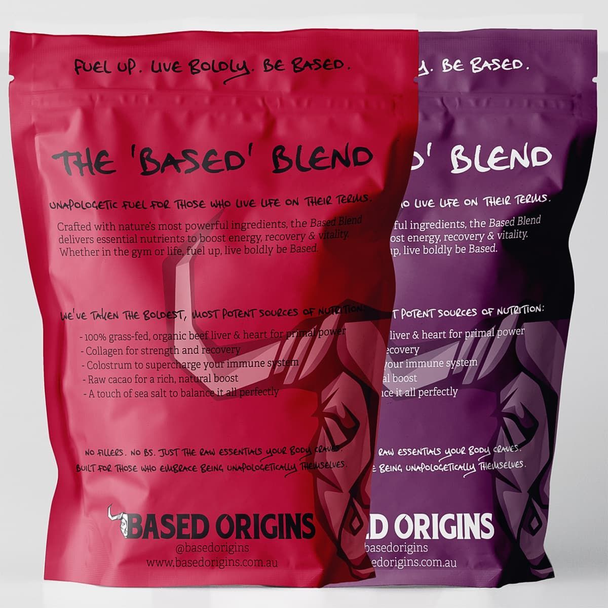 Packaging design with labelling by disarming designs.