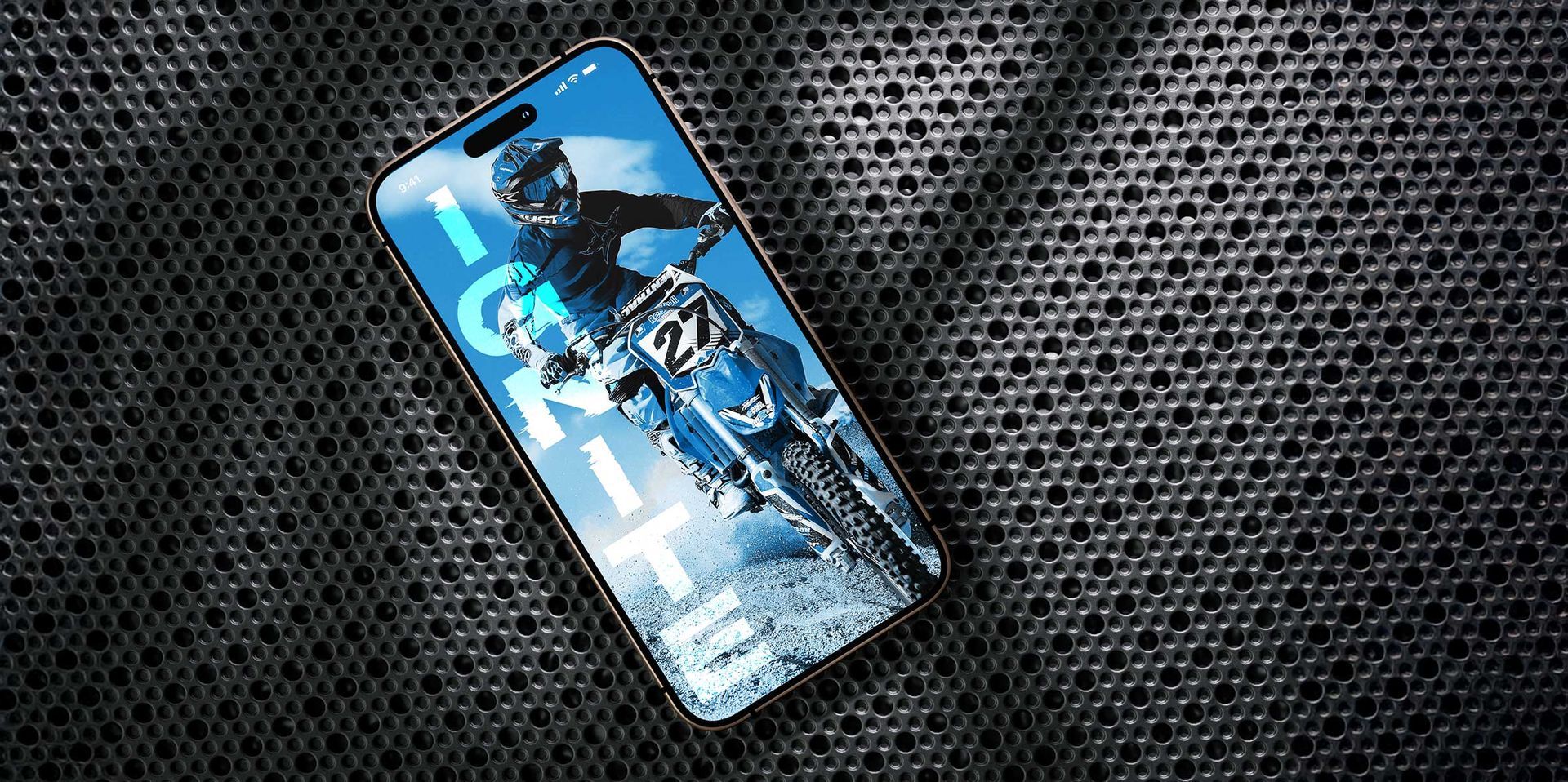 Instagram-style social media mockups demonstrating the IGNITE Powersports brand in real-world digital use.