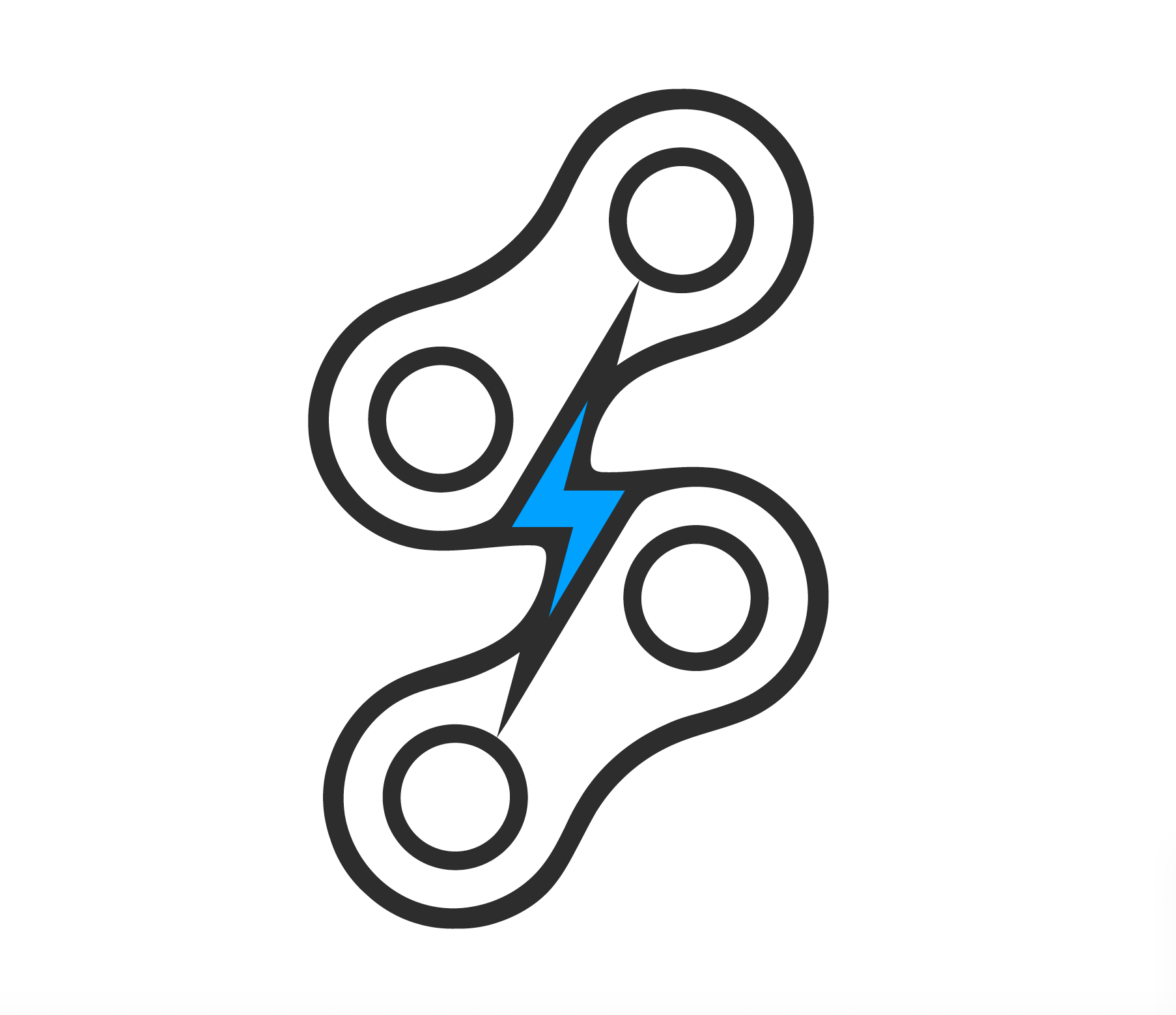 IGNITE Powersports lightning bolt brandmark symbol representing electric and petrol powersports identity