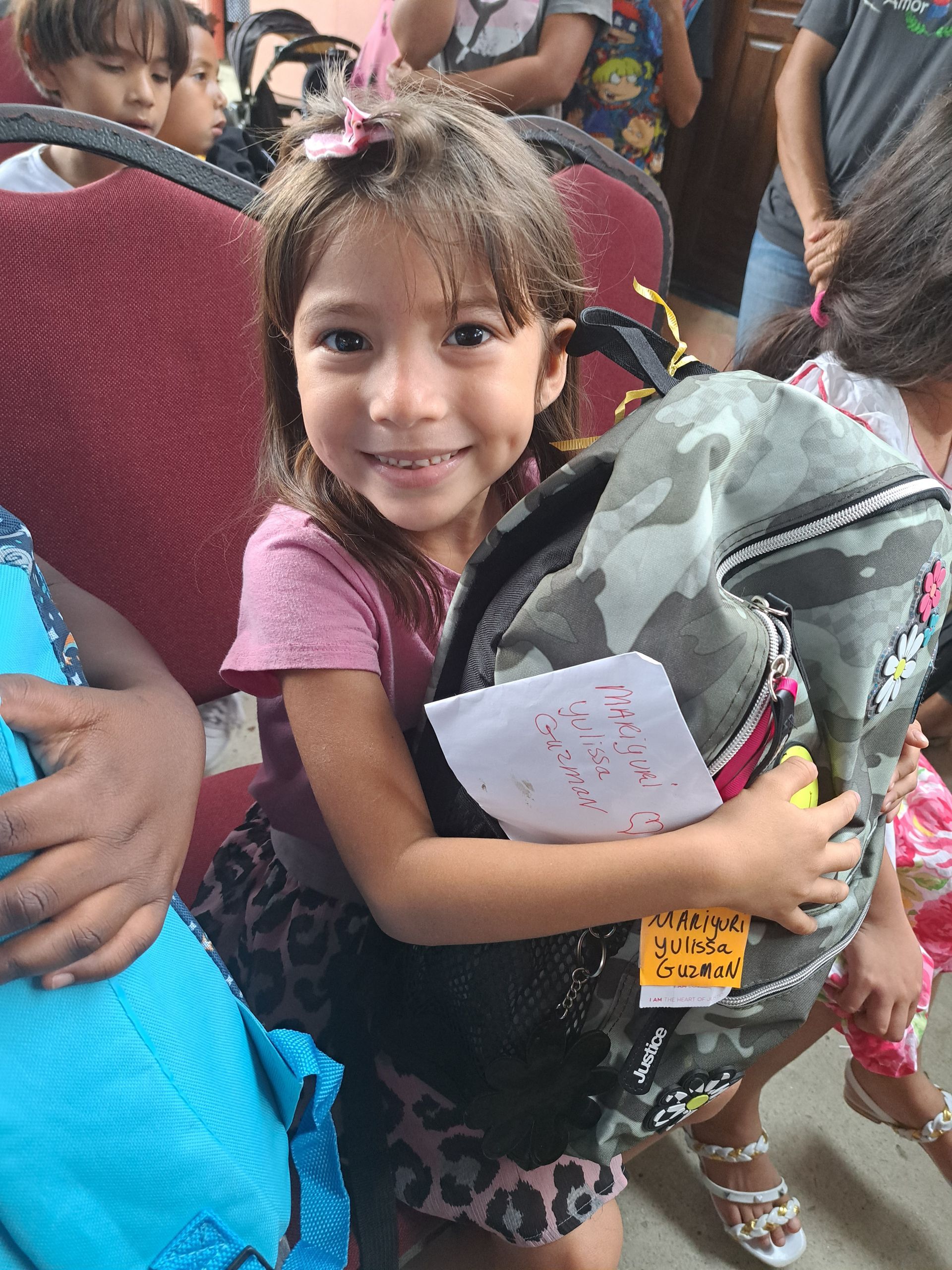 Backpack giveaway