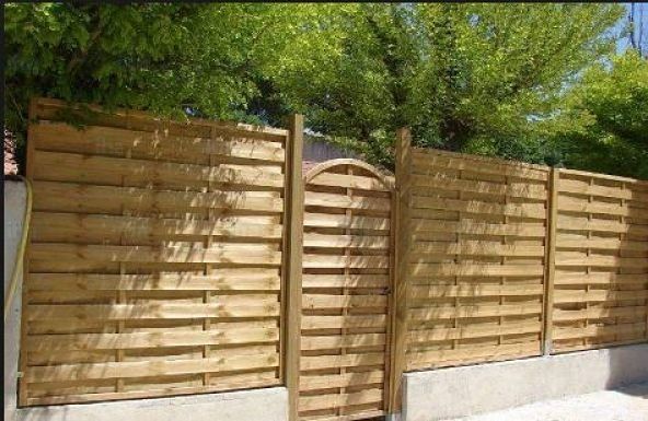 Fencing wood panels