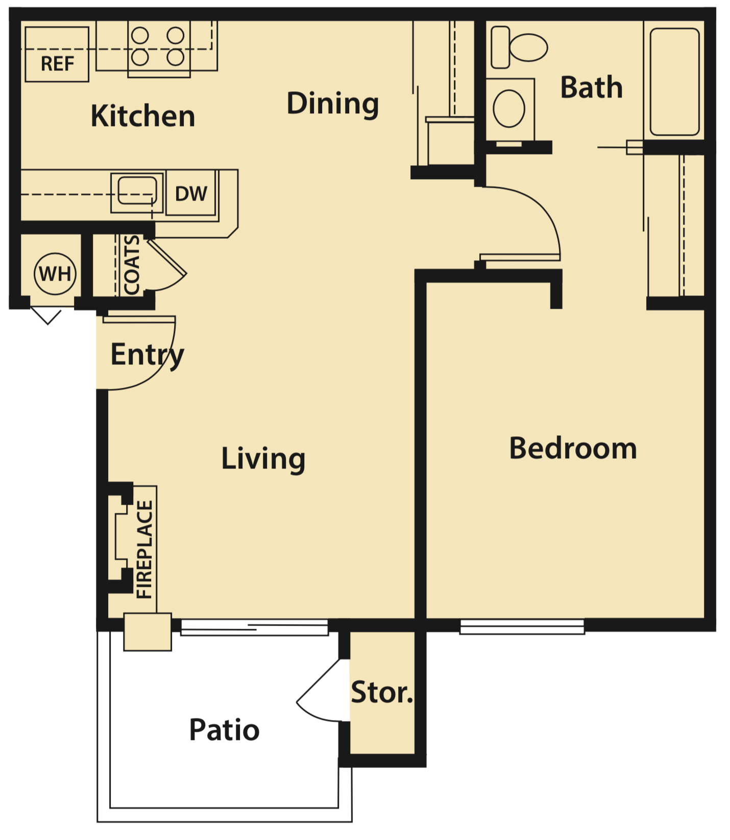 Bel Air Lower A Floor Plan