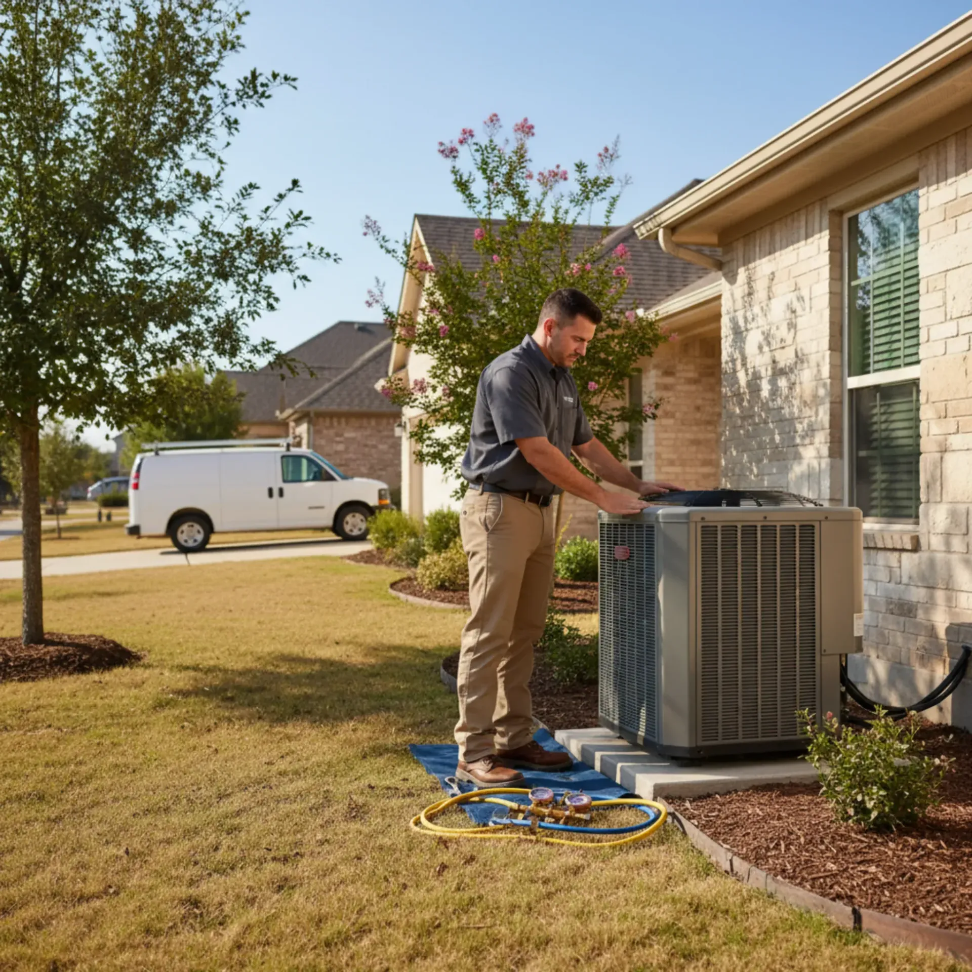 professional AC installation process Hinesville